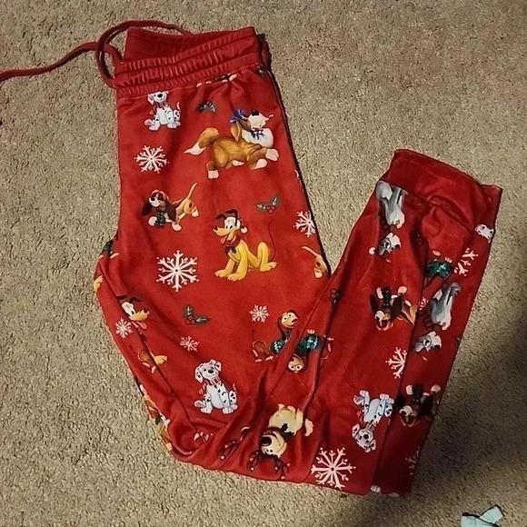 Disney Other - Disney Dogs Christmas PJ Pants S